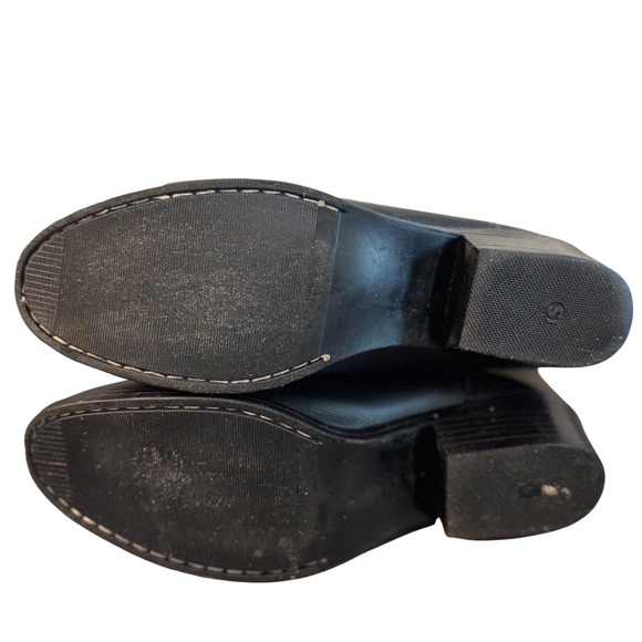 Masterson Boot Co RB2001Y Black Leather Cowboy Boots Youth‎ 4.5D (Women's 6–6.5) - Picture 5 of 11